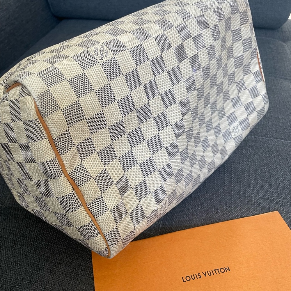 Louis Vuitton Speedy 30 Azur - Picture 9 of 12